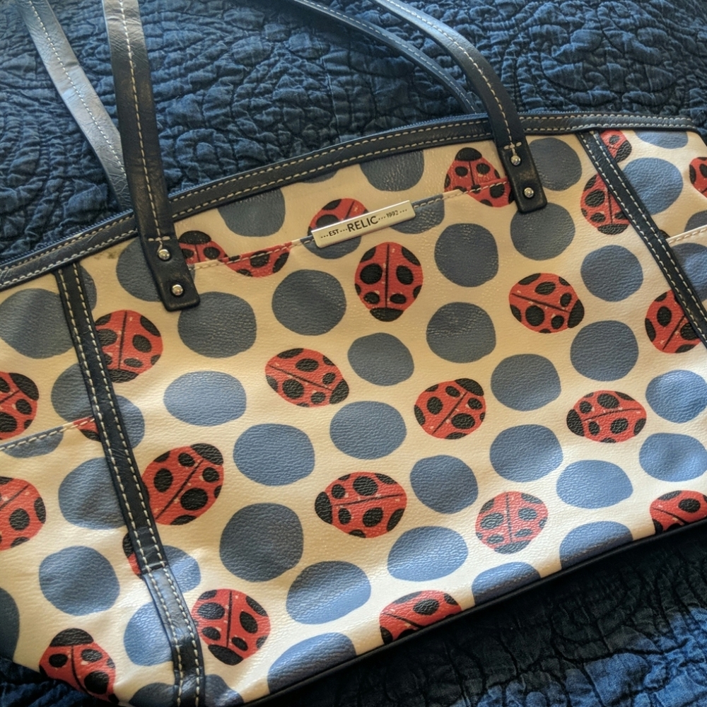 Relic Ladybug Purse EUC